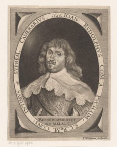Portræt af Johann Rudolph von Puchaim af Elias Widemann