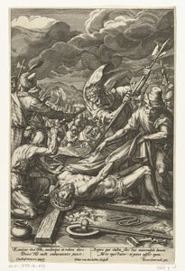Kristus tog sit tøj af Passion of Christ (serietitel) af Elias van den Bossche