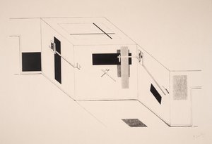 Uden titel af Eliezer Markowich Lissitzky