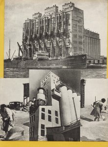Illustration fra USSR Builds Socialism, 1933. af Eliezer Markowich Lissitzky