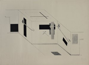 Proun af Eliezer Markowich Lissitzky