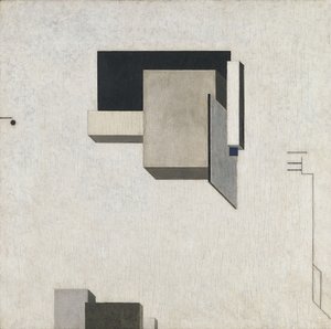 Proun 1 af Eliezer Markowich Lissitzky