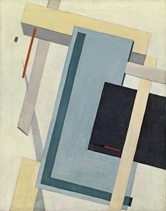 Proun 4 B, 1919-1920 af Eliezer Markowich Lissitzky