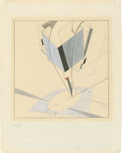 Proun 5 af Eliezer Markowich Lissitzky
