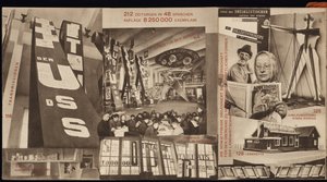 USSR. Katalog over den sovjetiske pavillon på den internationale presseudstilling, Köln, 1928 af Eliezer Markowich Lissitzky