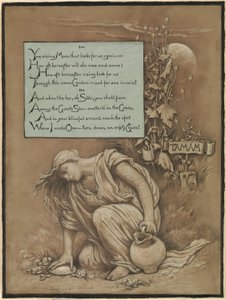 (Illustration til Omar Khayyáms Rubáiyát) Til minde af Elihu Vedder