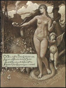 (Illustration til Rubáiyát af Omar Khayyám) I begyndelsen af Elihu Vedder