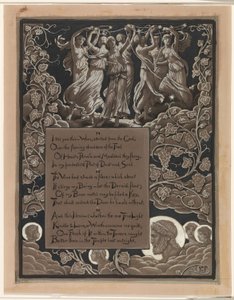 (Illustration til Rubáiyát af Omar Khayyám) Omars horoskop af Elihu Vedder