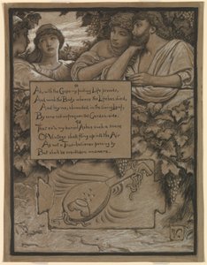(Illustration til Rubáiyát af Omar Khayyám) Omars grav af Elihu Vedder