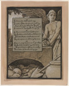 (Illustration til Rubáiyát af Omar Khayyám) Den himmelske pottemager af Elihu Vedder