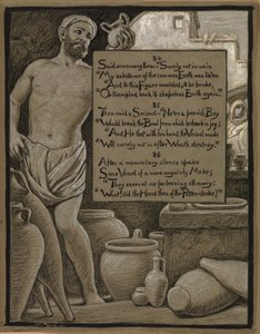 (Illustration til Rubáiyát af Omar Khayyám) Den ugudelige gryde af Elihu Vedder