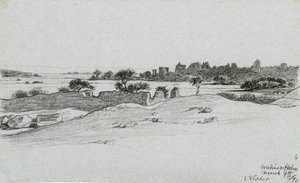 Fra 30 tegninger af Nilens rejse: Medine & Haboo af Elihu Vedder