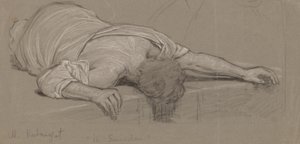 Fra Rubáiyat, ca. 1887. af Elihu Vedder