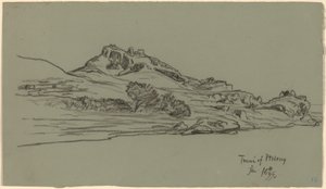 Nile Journey, Tmui af Ptolemæus af Elihu Vedder