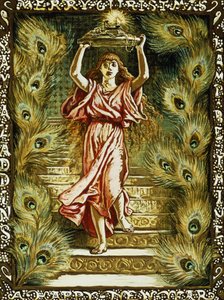 Prang design til jul, af Elihu Vedder