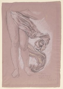 Studie til "Fortune" af Elihu Vedder