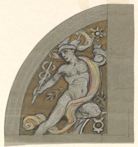 Undersøgelse for Merkur af Elihu Vedder