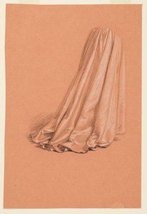 Studie til "Bryllupsoptog" af Elihu Vedder