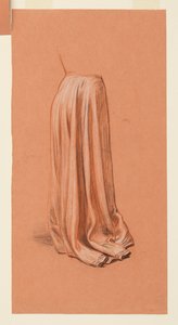 Studie til "Bryllupsoptog" af Elihu Vedder