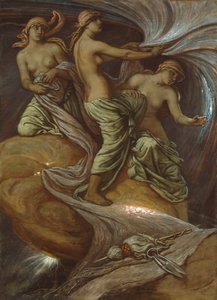 Skæbnerne samles i stjernerne af Elihu Vedder