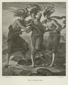 The Phorcydes (gravering) af Elihu Vedder