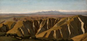 Volterra, 1860. af Elihu Vedder