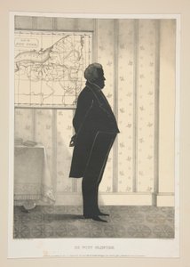 De Witt Clinton, fra et sæt på 27 portrætter af Elijah C. Kellogg