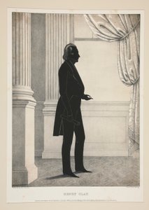 Henry Clay, fra et sæt på 27 portrætter af Elijah C. Kellogg