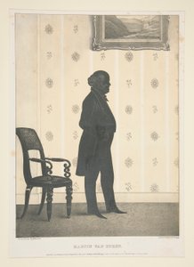 Martin Van Buren, fra et sæt på 27 portrætter af Elijah C. Kellogg