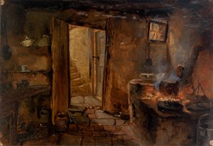 Interiør af et Køkken, n.d.