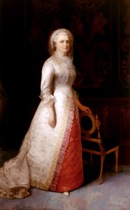 Martha Dandridge Custis Washington (fru George Washington) af Eliphalet Frazer Andrews