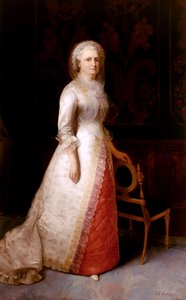 Martha Dandridge Custis Washington (fru George Washington) af Eliphalet Frazer Andrews