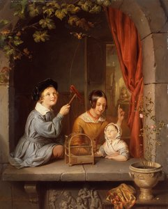 Leg med kæledyrsfuglen af Elisabeth Alida Haanen