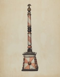 Barbersøjle af Elisabeth Fulda
