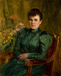 Anna Kjöllerfeldt, født Sinebrychoff (1854-1943) af Elisabeth Keyser