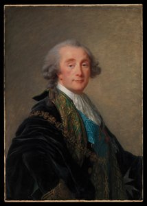 Alexander Charles Emmanuel de Crussol-Florensac (1743-1815) af Elisabeth Louise Vigee Lebrun