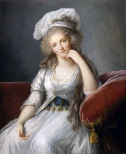 Louise Marie Adelaide de Bourbon-Penthièvre, hertuginde af Orleans af Elisabeth Louise Vigee Lebrun
