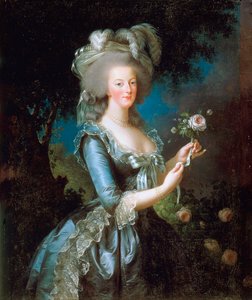 Marie Antoinette med rosen, 1783.