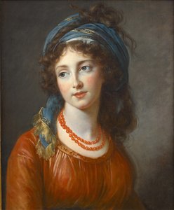 Portræt af Aglaé de Gramont, født de Polignac 1768-1812, 1794 af Elisabeth Louise Vigee Lebrun