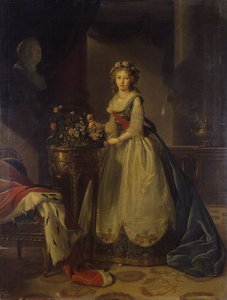 Portræt af kejserinde Elizabeth Alexeievna, prinsesse Louise af Baden 1779-1826, 1795 af Elisabeth Louise Vigee Lebrun
