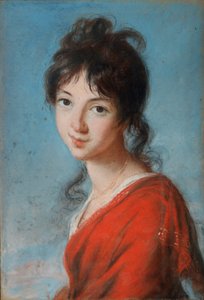 Portræt af prinsesse Teresa Czartoryska 1785-1868, 1800 af Elisabeth Louise Vigee Lebrun
