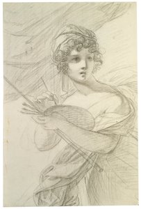 Selvportræt, c1800 af Elisabeth Louise Vigee Lebrun