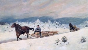 Trævogn af Elisabeth Sinding