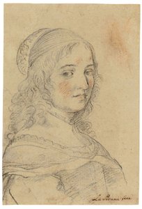 Selvportræt af Elisabetta Sirani