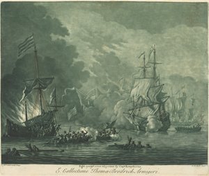 Kamp mod syv Algeriner, 1720