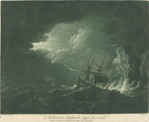 Forsendelsesscene fra samlingen af Richard Lloyd, 1720