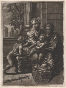 Jomfru og Barn af Elisha Kirkall