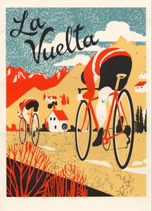 La Vuelta, 2015 (screenprint)