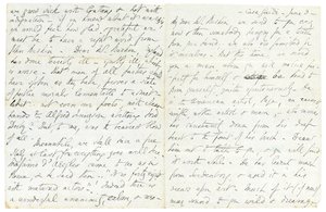 Autografbrev til John Ruskin, Casa Giudi, Firenze, 3. juni 1859 af Elizabeth Browning