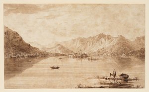 Lake Maggiore ja Isola Superiore af Elizabeth Frances Batty